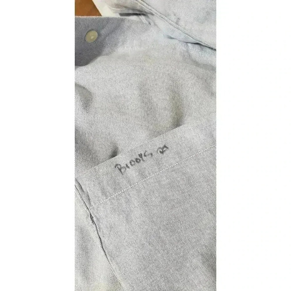 Vintage Ralph Lauren button up shirt mens size‎ 16-32 100% cotton light blue - Picture 5 of 5